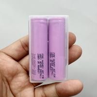 ราคา ถ่าน Li ion 3 7v ขนาด 18650 แบบหัวแบน Samsung รุ่น 30Q สีชมพู ความจุ 3000mA จ่ายกระแส 15A 30A ของแท้ แถมกล่องใส่ถ่าน (20862400586)