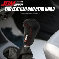 ราคา JDMGRAM 5 ความเร็วหนังรถ SHIFT KNOB Universal Auto เกียร์ SHIFT LEVER KNOB Stick สำหรับ Toyota TRD คู่มือการใช้งาน SHIFT Handle อุปกรณ์ตกแต่งภายในรถยนต์ (20590932735)