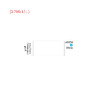 ราคา TOA 4 Seasons for Ceiling สีน้ำอะคริลิค A7000 A8000 สีทาฝ้าด้านพิเศษปกปิดรอยต่อได้ดี 3 785 18 L (9879904478)