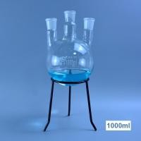 ราคา ขวดกลมก้นกลมสามคอ24 29ขนาด50 100 250 500 1000มล 2000มล กระติกน้ำก้นกลมพร้อมสวนในขวดแก้วในห้องปฏิบัติการคอสามอัน (19612981093)