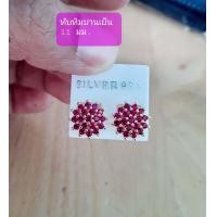 ราคา ต่างหูหุ้มทองลายดอกไม้ ต่างหูทองประดับพลอย ต่างหูพลอยหลายแบบ E1 01 (17951018059)