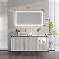 ราคา ตู้ห้องน้ำรวมอ่างล้างจานอ่างล้างจานตู้กระจกอัจฉริยะ (19964657762)