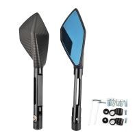 ราคา กระจกมองหลังมอเตอร์ไซค์ผลิตจากอะลูมิเนียม CNC ขนาด8มม 10มม สำหรับ R6คาวาซากิ Z750 NINJA250ฮอนด้า R1 FZ6ซูซูกิยามาฮ่า (21170235011)