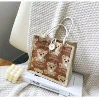 ราคา กระเป๋า ผ้าขนาด เล็ก ผ้าแคนวาส ใส่ของจุกจิก ใส่กล่องข้าว ลายหมี toony bag (20583950854)