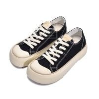 ราคา MISTERY รองเท้าผ้าใบหุ้มข้อ สูง 3 5 ซม รุ่น MANGO สีดํา MIS 1306 (20766067392)