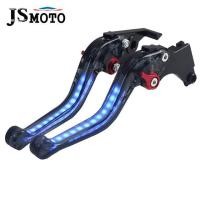 ราคา Motorcycle Always on Turn Signal Light Handlebar For Kawasaki VERSYS 650 ER6N ER6F Z750S NINJA 650 R Short Brake Clutch Levers (20198763245)