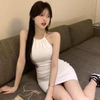 ราคา Cckoss พร้อมส่ง มินิเดรสสุดแซ่บ ใส่ไปปาร์ตี้แซ่บๆ งานโชว์หลังพร้อมสายคล้องคอ ชุดเดรสรัดรูป (13055862101)