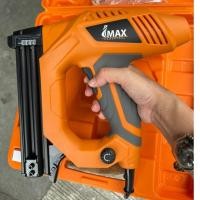 ราคา IMAX เครื่องยิงตะปูไฟฟ้า 2 ระบบ ประกัน1ปี Model IMEN 2IN1 รายละเอียด มีระบบความปลอดภัย เครื่องจะไม่ทำงานถ้าปลายไม่สัมผัสกับวัตถุ เครื่องยิงตะปูไฟฟ้าแบบ ใช้ได้ทั้งแม็กขาคู่และขาเดี่ยว สามารถปรับความแรง