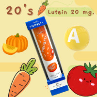 ราคา Viboosta วิตามินเม็ดฟู่ 20 เม็ด Multivitamin วิตามิน Acerola Cherry COLLA CAL D LUTEIN PLUS ไวบูสต้า แคลเซียม Calcium วิตามินรวม ลูทีน วิตามินซี Acerola cherry (21042809555)