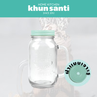 ราคา KHUN SANTI ขวดโหลมีหูจับ 650ml MC 3051 แก้วกาแฟ ขนาด 6 7x16 4cm (18746177460)