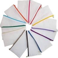 ราคา กระเป๋าซิป ใส่ดินสอ ขนาด 4x8นิ้ว ผ้าดิบลายสอง สามารถใช้สกรีนงานซับลิเมชั่นได้ (16480390812)