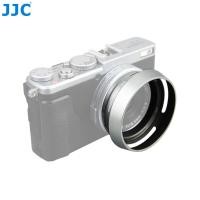 ราคา JJC LH X100 AR X100 เลนส์ฮูดกันแดดพร้อมแหวนอะแดปเตอร์ฟิลเตอร์ 49 มม สำหรับกล้องดิจิตอล Fuji Fujifilm X100V X100F X100T X100S X100 วัสดุโลหะสีเงินสีดำ (5197472304)