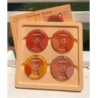 ราคา NO 83664 03 TWO TONE BLUSHER KISS BEAUTY (8011789945)