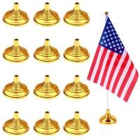 ราคา ร้านค้า THS ฐานธงโต๊ะกลม COD ธงขนาดเล็กฐานไม้เซลฟี่ขนาดเล็กธงฐานตั้งพื้นสำหรับ Indo (19614777148)