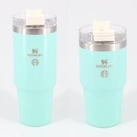 ราคา ของแถมครบเซ็ต แก้วstanley แก้วstarbuck แก้ว Stanley Starbucks ขนาด 30 Oz สแตนเลส 304 (15930027177)