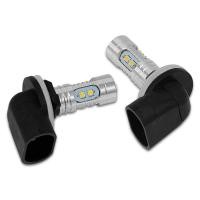 ราคา 2ชิ้น H27ไฟแอลอีดีตัดหมอก E34 M5หลอดไฟสีขาว LED สำหรับ E46 BMW E53 E39 E60 E90 E36 E30 F30 M6 X5 E91 E92 E87 E83 F10 Day Running Light E53 X6 (20233702955)