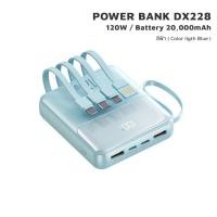 ราคา powerbank fast charge 120W พาวเวอร์แบงค์ 20000mAh สี่สายในตัว เล็ก เบา M28 เพาเวอร์แบงค์ แบตสำรองพกพา (20543464510)