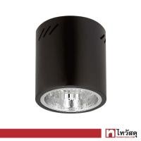 ราคา โคมดาวน์ไลท์หน้ากลมติดลอย 6 นิ้ว 1xE27 LUZINO รุ่น MZY601 BK สีดำ (16616741940)