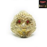 ราคา แหวนหัวหนุมาน ตาแดง เนื้อกะไหล่เงิน เสริมอำนาจ บารมี เบอร์ 10 (5732640332)