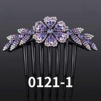 ราคา Korean style new hair accessories sweet lady hair comb with diamonds (17963133350)