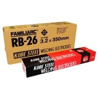 ราคา ยกลัง ลวดเชื่อมเหล็กเหนียวไฟฟ้า โกเบ RB26 2 6 3 2 4 0 mm สำหรับการเชื่อมเหล็กเหนียวแผ่นบาง และงานโครงสร้างบางๆ (17600056997)