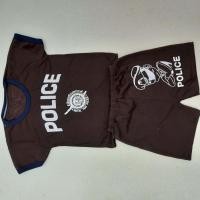 ราคา ชุดเด็ก ไซส์ S คอกลม เสื้อกล้าม police ตำรวจ ผ้า cotton ชุดตำรวจ ชุดเด็กผู้ชาย ชุดเด็กผู้หญิง (10049508277)