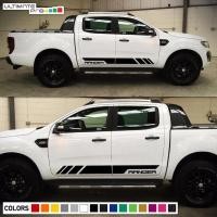 ราคา 2Pcs Decal Sticker Stripe kit For Ford Ranger T6 2011 2017 Wildtrak Grille Light LED (15319638959)