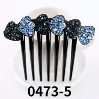 ราคา Korean style new hair accessories sweet lady hair comb with diamonds (17963133378)