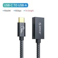 ราคา ออก E TAX ลดหย่อนภาษีได้ ORICO OTG Adapter Cable USB C to A Adapt USB3 1 PD60W Quick Charging Cable 10Gbps Gen2 Type C Cable for MacBook Phones Tablet ACF31 (15539687595)