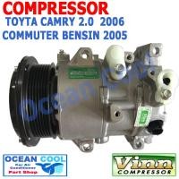 ราคา คอมเพรสเซอร์ โตโยต้า แคมรี่ 2007 2011 COM0002 ACV40 เครื่อง 3 5 2 4 คอมมิวเตอร์ เบนซิน ปี 2008 6SEU17C Compressor TOYOTA CAMRY COMMUTER BENSIN คอมแอร์รถยนต์ คอมแอร์ คอมเพลสเซอร์ 2008 2009 2010 (153484
