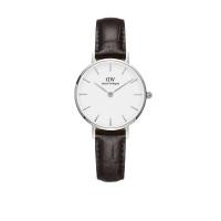 ราคา Daniel Wellington นาฬิกาสีขาวขนาด28 32มม เงิน นาฬิกาสำหรับผู้หญิง นาฬิกาแฟชั่น DW ของแท้ แยม Perempuan (17604321728)