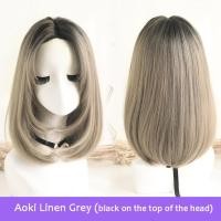 ราคา EGK วิกผมผู้หญิงเกาหลีสไตล์ใหม่ผมยาวตรงวิกผมแฟชั่นศูนย์กลาง (19674390335)