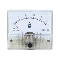 ราคา Manooby พอยเตอร์ DC แอมมิเตอร์แอมป์มิเตอร์แผงแอมป์มิเตอร์1 2 3 5 10 20 50 100A เกจวัดแอมป์อะนาล็อก (10804513929)