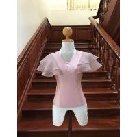 ราคา รหัส จ11 เสื้อไหม4เส้น คอวี แขนระบายไหมลูกแก้ว 2ชั้น อัดผ้ากาวทุกตัว (20914818245)