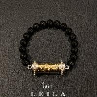ราคา Leila Amulets ตะกรุด สี่หูห้าตา พร้อมกำไลหินฟรีตามรูป (12491452229)
