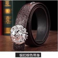 ราคา เข็มขัดหนังแท้ผู้ชายสีทองหัวสิงโตหัวเข็มขัดเรียบแฟชั่นหนังควายเข็มขัดสไตล์เกาหลีเข็มกลัดวัยรุ่นกางเกงลำลองกับ (4920194588)
