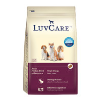 ราคา เลิฟแคร์ อาหารสุนัข สุนัขโตพันธุ์กลาง 15 18 กก LuvCare Adult Medium Breed 15 18 kg (17320152822)