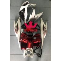 ราคา ชุดสี Honda click 125i เฟรม คลิ๊ก 125i รถปี 2010 2014 ไฟธรรมดา ครบชุด 14 ชิ้น โทนสีขาว พร้อมติดลาย วัสดุABS แท้ (10877659336)