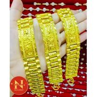 ราคา สร้อยข้อมือทอง น้ำหนัก 5 บาท มี4 ลาย สร้อยเสมือนจริง ใส่ออกงานสวยๆๆ นพคุณห้างทอง (19473215211)