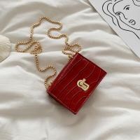 ราคา กระเป๋าสะพายโซ่เพชรสไตล์เกาหลีกระเป๋าสะพาย PU (18880283999)