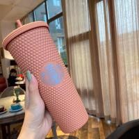 ราคา Starbuck Tumblers 2022 Straw Cup Free Gift Starbuck Coaster ถ้วยน้ำความจุขนาดใหญ่750Ml ทุเรียน Cup823 (20141077674)