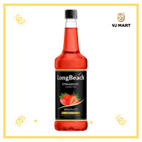 ราคา LongBeach ลองบีชไซรัป สตอรเบอร์รี่ 740 ml (19476291980)