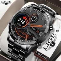 ราคา rifeikai Smartwatch For Android IOS 1 3 inch Full Touchscreen IP67 Waterproof BT Voice Chat Fitness Tracker Stainless Steel Activity Tracker (20349582826)