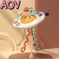 ราคา AOV ของเล่นดึงตุ๊กตาดึงเชือกแบบมอนเตสซอรี่สำหรับเด็กทารกของเล่นดึงประสาทสัมผัสทางประสาทสัมผัสที่น่ารักเกรดอาหารซิลิโคนของเล่นดึงพัฒนาทักษะมอเตอร์อย่างดีของเล่นสำหรับเด็กหัดเดินเดินทางนำมาใช้ใหม่ได้ (1