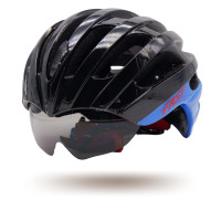 ราคา หมวกกันน็อคจักรยาน FASTBIKE N LITE D GROUP 02 มีแว่นในตัว เก็บแว่นได้ (21143518896)