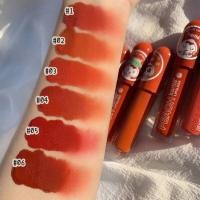 ราคา มีCOD ของแท้ ถูก ลิปสติก ลิปจุ่ม Karite Peach Lip Gloss ลิปเนื้อแมทกันน้ำ ติดทน โทนสีส้มๆบ่มแดด สีสวยมาก เม็ดสีแน่น สีชัดมาก (7525582463)