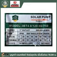 ราคา NEW LEBENTO ปั๊มบาดาล AC DC 750W ปั๊มบาดาล AC DC LEBENTO BY JODAI 750W ใช้กับแผงโซล่าเซลล์ รับประกันคุณภาพ (14979148242)