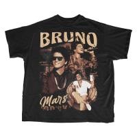 ราคา เสื้อยืดโอเวอร์ไซส์สำหรับผู้ชายเสื้อเชิ้ตทรงโคร่ง BRUNO MARS เสื้อเชิ้ตทรงโคร่งวินเทจ (19822186136)