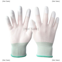 ราคา Hot Sale ถุงมือป้องกันไฟฟ้าสถิตย์ ESD Electronic working gloves PU นิ้ว PC antiskid for Garden (20419168419)