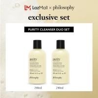 ราคา Exclusive Set Buy 1 Get 1 Philosophy Purity Made Simple One Step Facial Cleanser 240ml (16620638931)